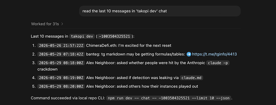 Chiho.ai Telegram CRM workspace